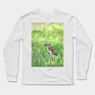 Mysterious Chipmunk Long Sleeve T-Shirt